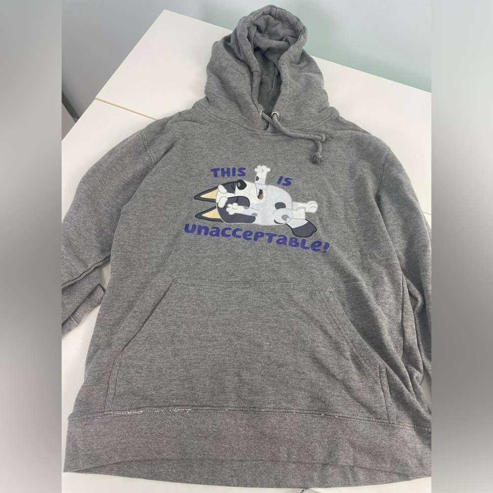 Bluey Muffin Funny Unacceptable Hoodie